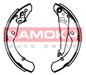 KAMOKA Brake Shoe Set 12623591 - KAMOKA