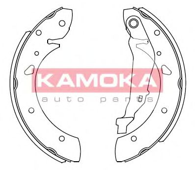KAMOKA Brake Shoe Set 12623596 - KAMOKA