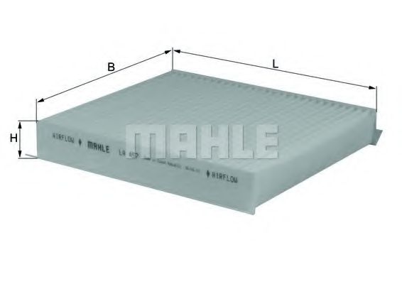 MAHLE Filter, interior air 11663916 - MAHLE