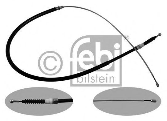 FEBI BILSTEIN Cable Pull, parking brake 11586059 - FEBI BILSTEIN