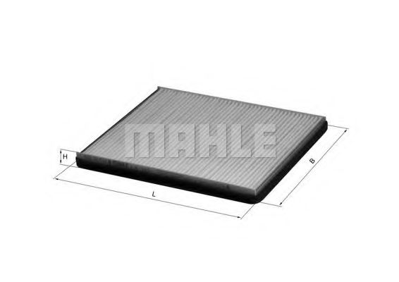 MAHLE Filter, interior air 11663801 - MAHLE