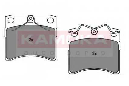 KAMOKA Brake Pad Set, disc brake 12623213 - KAMOKA