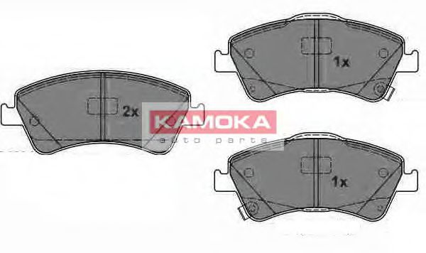 KAMOKA Brake Pad Set, disc brake 12623547 - KAMOKA