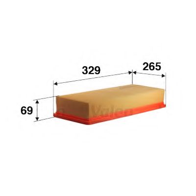 VALEO Air Filter 11181089 - VALEO