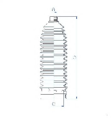 SPIDAN Bellow, steering 10562317 - SPIDAN
