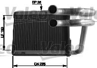 VALEO Heat Exchanger, interior heating 11189051 - VALEO