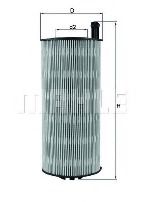 MAHLE Oil Filter 13180182 - MAHLE