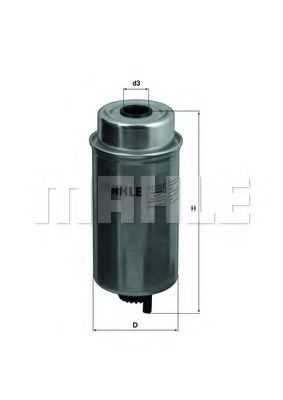 MAHLE Fuel filter 11663543 - MAHLE