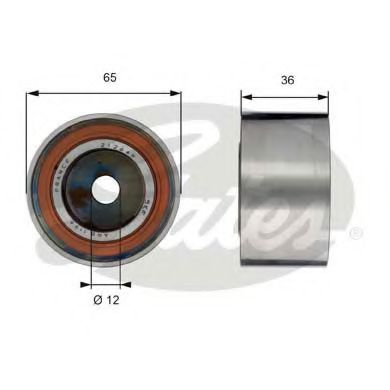 GATES Deflection/Guide Pulley, timing be 12457029 - GATES