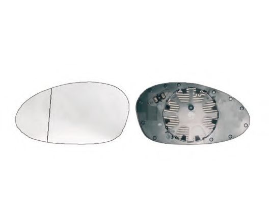 ALKAR Mirror Glass, outside mirror 30113260 - ALKAR