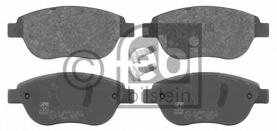 FEBI BILSTEIN Brake Pad Set, disc brake 11571050 - FEBI BILSTEIN