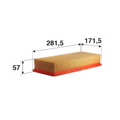 VALEO Air Filter 11181031 - VALEO