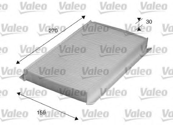VALEO Filter, cabin air 10145561 - VALEO