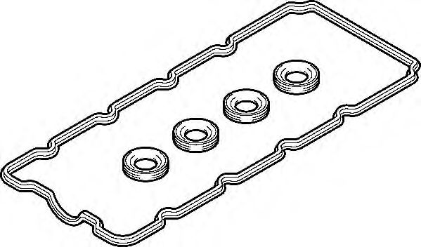 ELRING Gasket Set, cylinder head cover 11658369 - ELRING