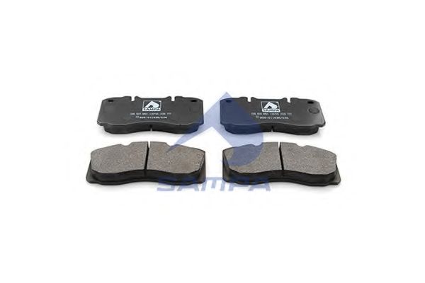 SAMPA Brake Pad Set, disc brake 12227968 - SAMPA