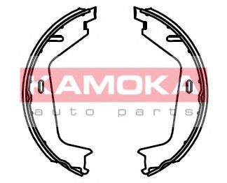KAMOKA Brake Shoe Set, parking brake 12623627 - KAMOKA