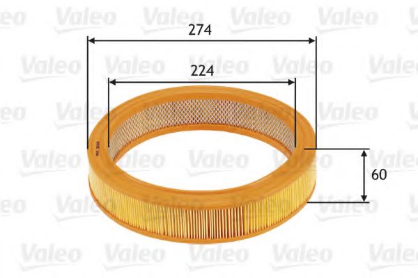 VALEO Air Filter 11181306 - VALEO