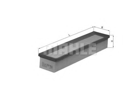 MAHLE Air Filter 3412932 - MAHLE