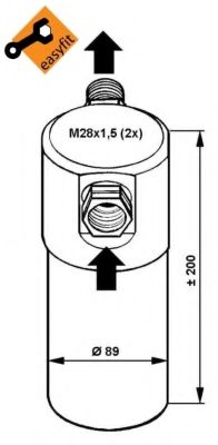NRF Dryer, air conditioning 11541569 - NRF