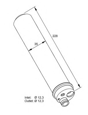NRF Dryer, air conditioning 11541684 - NRF