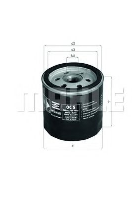 KNECHT Oil Filter 13212770 - KNECHT