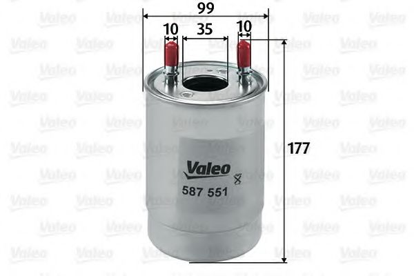 VALEO Fuel Filter 11181651 - VALEO
