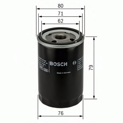 BOSCH Oil Filter 10109009 - BOSCH