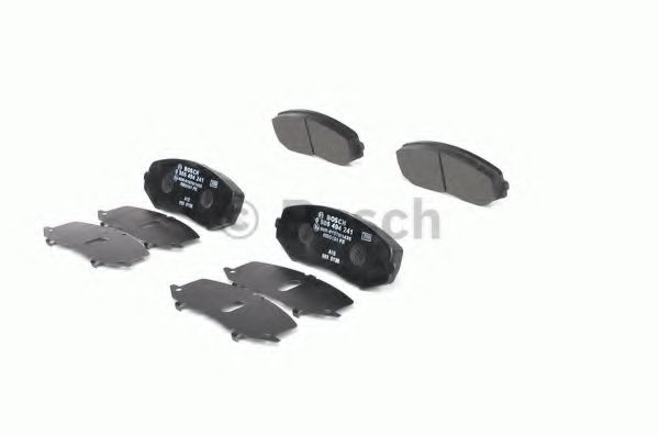 BOSCH Brake Pad Set, disc brake 10653744 - BOSCH