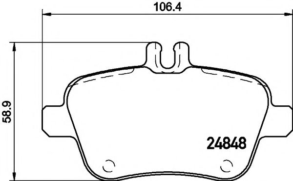 TEXTAR Brake Pad Set, disc brake 12172626 - TEXTAR