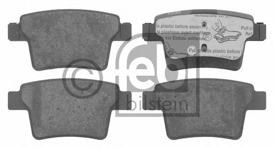 FEBI BILSTEIN Brake Pad Set, disc brake 11571192 - FEBI BILSTEIN
