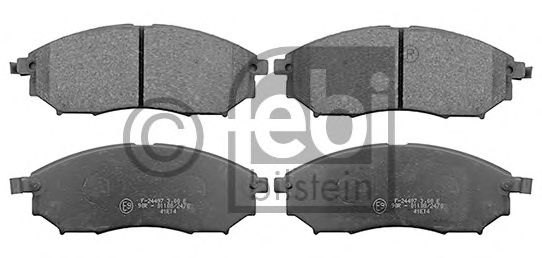 FEBI BILSTEIN Brake Pad Set, disc brake 11595529 - FEBI BILSTEIN