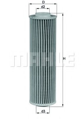 MAHLE Oil Filter 12858239 - MAHLE