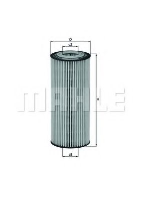 MAHLE Hydraulic Filter, automatic transmi 11082114 - MAHLE