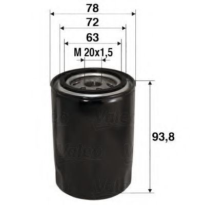 VALEO Oil Filter 11181458 - VALEO