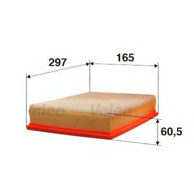 VALEO Air Filter 11181077 - VALEO