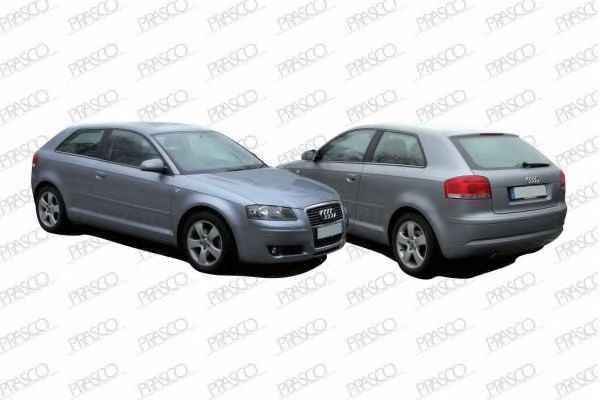 PRASCO Ventilation Grille, bumper 30106434 - PRASCO