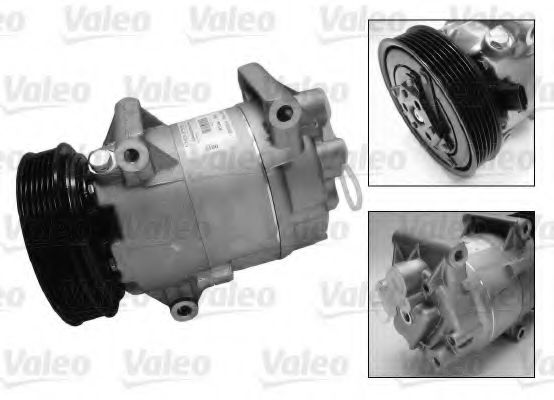 VALEO Compressor, air conditioning 10145268 - VALEO