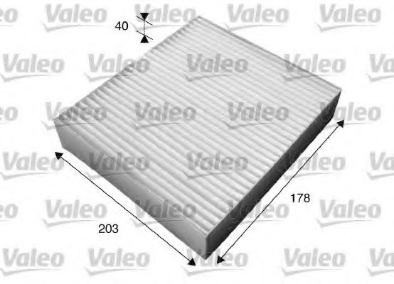 VALEO Filter, cabin air 10145646 - VALEO