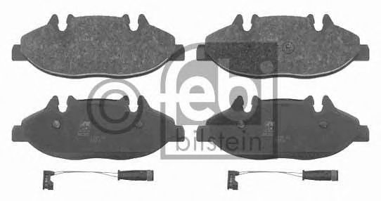 FEBI BILSTEIN Brake Pad Set, disc brake 11571113 - FEBI BILSTEIN