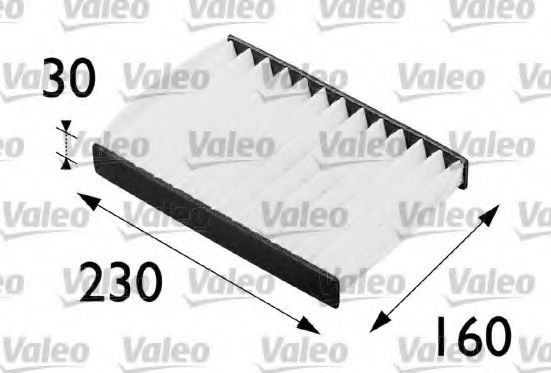VALEO Filter, cabin air 10144478 - VALEO