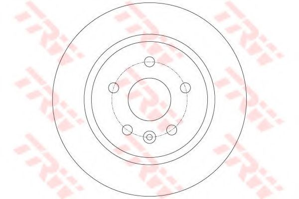 TRW Brake Disc 10766797 - TRW
