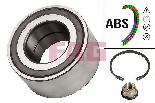FAG Wheel Bearing Kit 10796910 - FAG