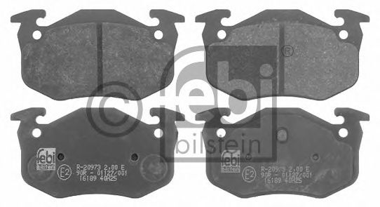 FEBI BILSTEIN Brake Pad Set, disc brake 11570853 - FEBI BILSTEIN