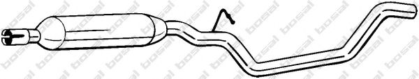 BOSAL Middle Silencer 11417734 - BOSAL