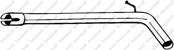 BOSAL Exhaust Pipe 12745697 - BOSAL
