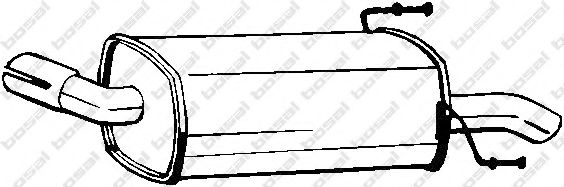 BOSAL End Silencer 11650394 - BOSAL