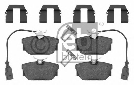 FEBI BILSTEIN Brake Pad Set, disc brake 11571037 - FEBI BILSTEIN