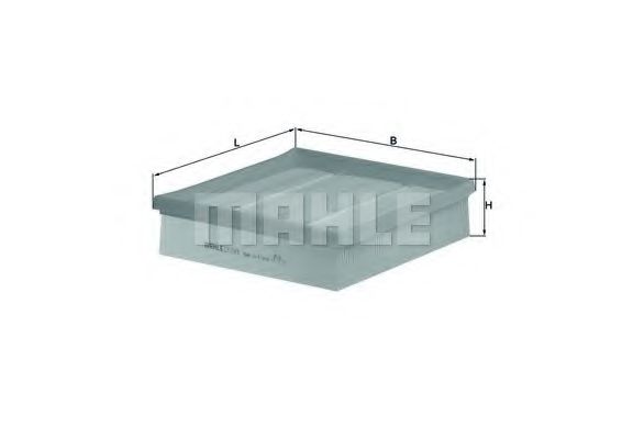 MAHLE Air Filter 11664086 - MAHLE