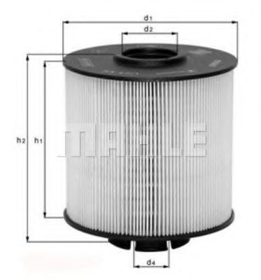 MAHLE Fuel filter 4647878 - MAHLE