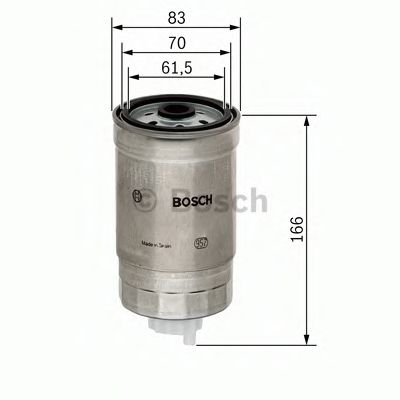 BOSCH Fuel filter 10099813 - BOSCH